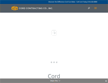 Tablet Screenshot of cordco.com